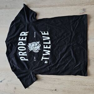 NWOT Proper Twelve T-Shirt with Embroidered Patch